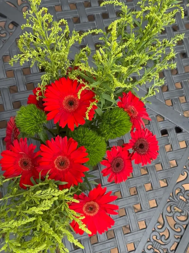 Gerbera arrangement by Bloom Vancouver